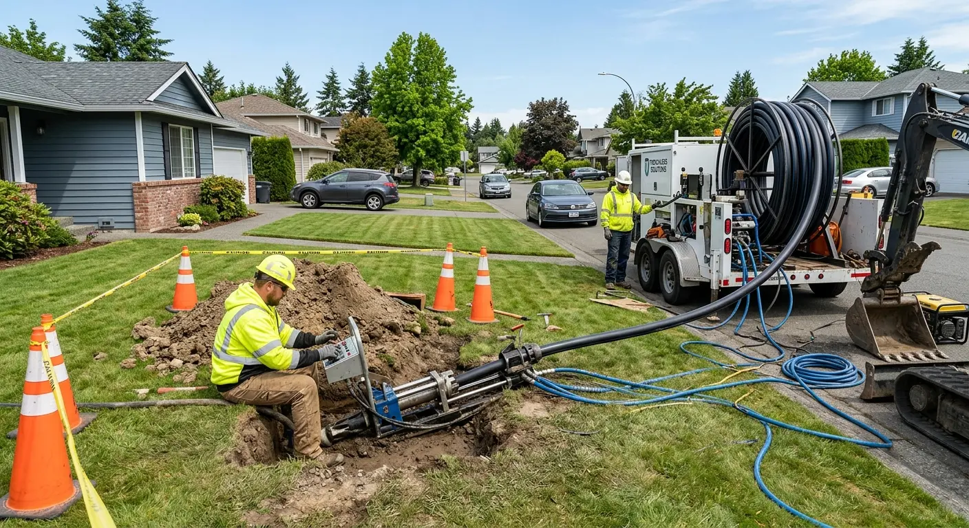Trenchless Sewer Repair in Woodway, TX
